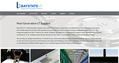 Desktop Screenshot of baystateit.com